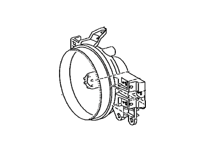 Toyota 81140-35460 Unit Assembly, Headlamp, Passenger Side