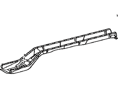 Toyota 57604-35020 Member Sub-Assy, Rear Floor Side, Rear LH