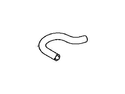 Toyota 16267-31010 Hose,  Water By-Pass,  NO.3