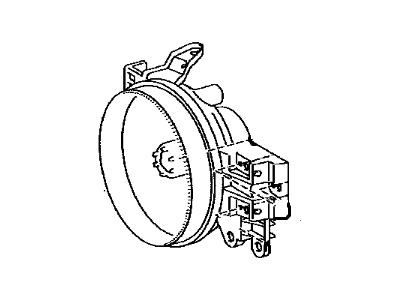 Toyota 81070-35444 Unit Assembly, Headlamp, Driver Side