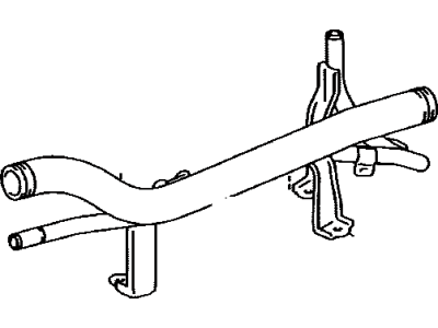 Toyota 16306-31011 Pipe,  Water Outlet,  NO.1