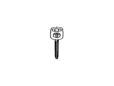 Toyota 90999-00199 Key,  Blank