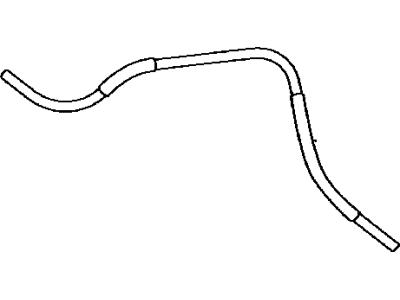 Toyota 23826-0A090 Hose,  Fuel Vapor Feed,  NO.1