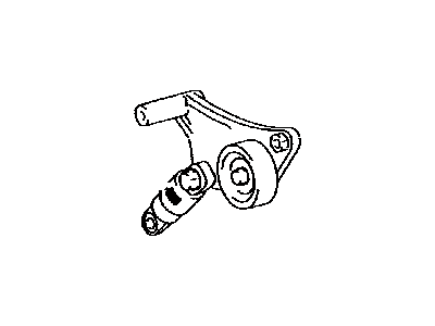 Toyota 16620-28040 Tensioner Assy,  V-Ribbed Belt