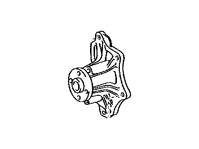 Toyota 16100-09070 Pump Assy,  Engine Water