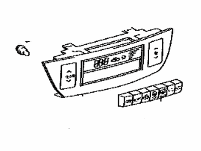 Toyota 55901-AA010 Base Sub-Assy, Heater Control