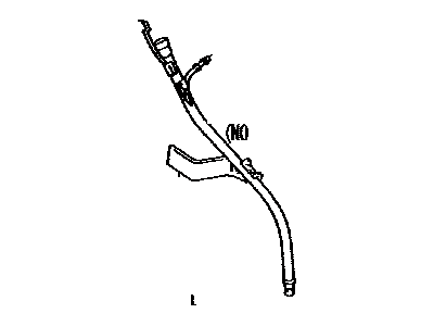 Toyota 35013-06060 Tube Sub-Assy,  Transmission Oil Filler