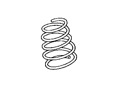 Toyota 48131-60D20 Spring,  Front Coil,  RH