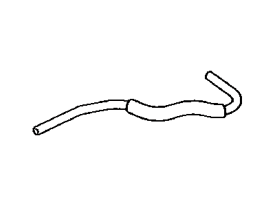 Toyota 16264-0A041 Hose,  Water By-Pass,  NO.2