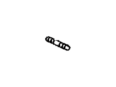 Toyota 90126-A0010 Stud, HEXALOBULAR