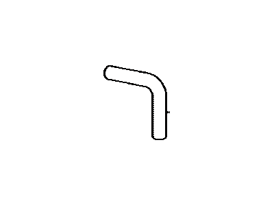 Toyota 16281-38080 Hose,  Water By-Pass,  NO.4