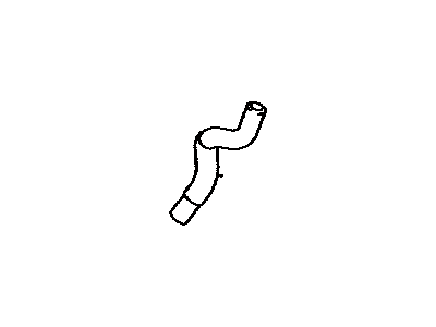 Toyota 16267-0S011 Hose,  Water By-Pass,  NO.3