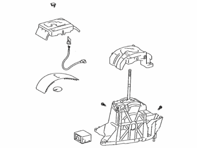 Toyota 33550-0C050 Floor Shift Assy,  Transmission