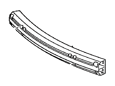 Toyota 52021-0C050 Reinforcement,  Front Bumper