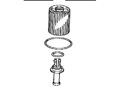 Toyota 04152-38020 Element Kit,  Oil Filter