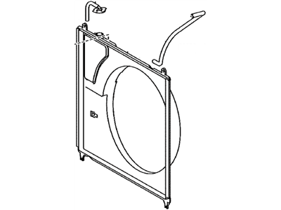 Toyota 16711-0S010 Shroud,  Fan