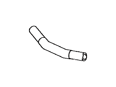 Toyota 16297-38050 Hose,  Water By-Pass,  NO.9