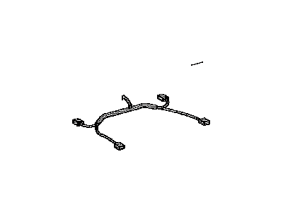 Toyota 82192-0T030 Wire,  Front Seat,  LH