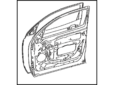 Toyota 67002-0C121 Panel Sub-Assy,  Front Door,  LH