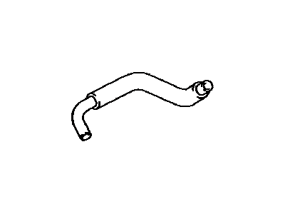 Toyota 12263-38040 Hose,  Ventilation,  NO.3