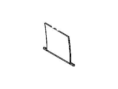 Toyota 64807-89115 Glass Sub-Assy,  Back Window Slide