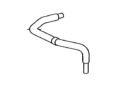 Toyota 12262-38020 Hose,  Ventilation,  NO.4