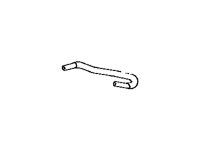 Toyota 16293-38020 Hose,  Water By-Pass,  No.10