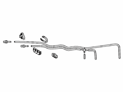 Toyota 36407-0C110 Hose Sub-Assembly, Trans