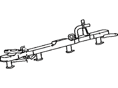 Toyota 23814-38130 Pipe Sub-Assy,  Fuel Delivery