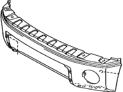 Toyota 52111-0C020 Bar,  Front Bumper