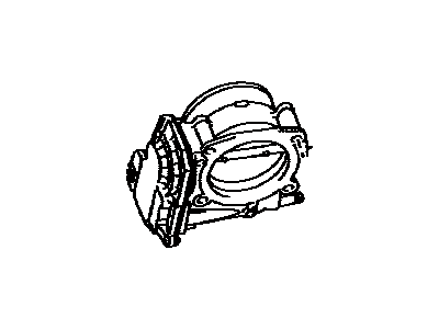 Toyota 22030-38020 Body Assy,  Throttle W/Throttle Position Sensor