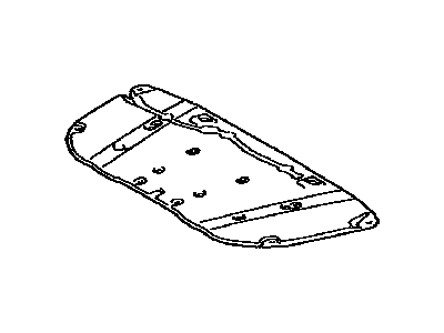 Toyota 53341-0C020 Insulator, Hood