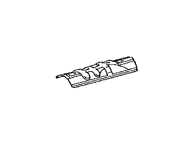 Toyota 58329-0C010 Insulator,  Main Muffler Heat,  Rear Upper