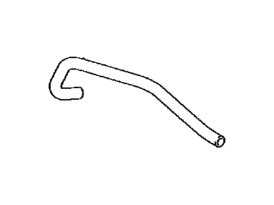 Toyota 87245-0C010 Hose,  Heater Water,  Inlet E