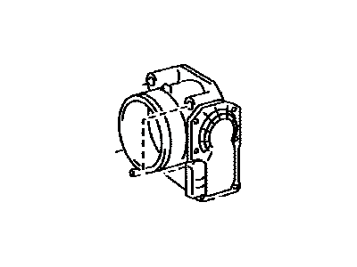 Toyota 22030-50200 Body Assy,  Throttle W/Throttle Position Sensor