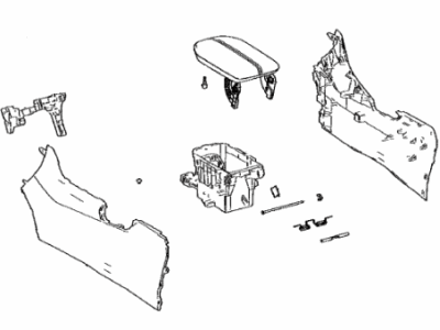 Toyota 58810-42030-C2 Box Assy,  Console