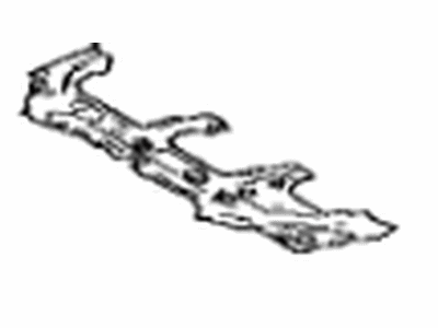 Toyota 58335-42010 Plate,  Rear Floor Side