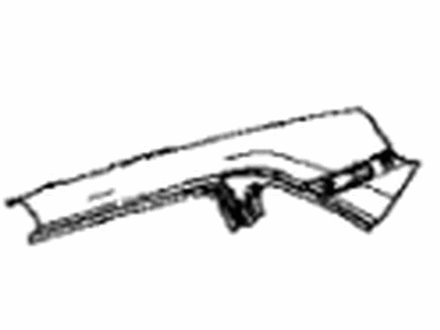 Toyota 61220-42010 Rail,  Roof Side Outer Upper No.1,  LH