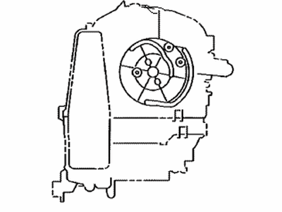 Toyota 87106-58050 Damper Servo Sub-Assy,  Blower,  NO.1