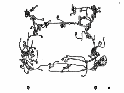 Toyota 82114-42340 Wire,  Engine Room,  NO.4