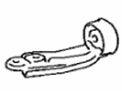 Toyota 17572-25040 Bracket,  Exhaust Pipe Support,  NO.2