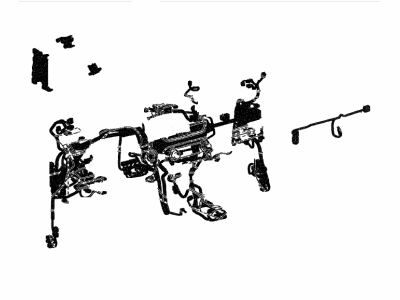 Toyota 82141-4B520 Wire,  Instrument Panel