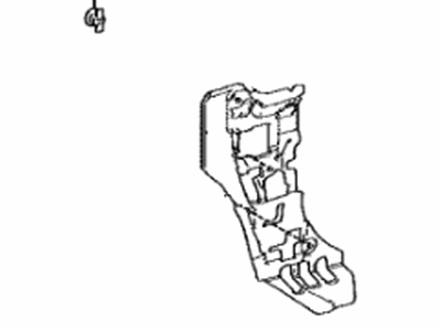 Toyota 55241-42010 Silencer,  Front Panel Side,  No.1 RH