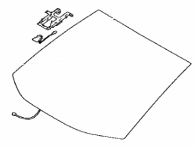 Toyota 56101-42961 Glass Sub-Assembly, Wind