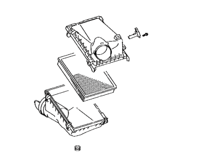 Toyota 17700-31860 Cleaner Assy,  Air