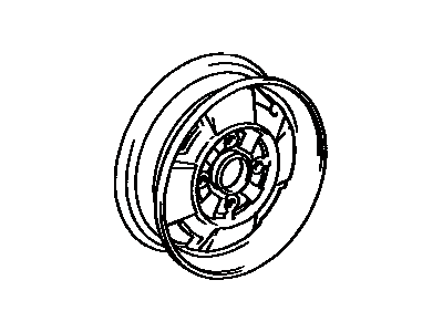 Toyota 42611-14440 Wheel,  Disc