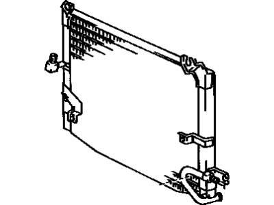 Toyota 88460-12220 Condenser Assembly, Cooler