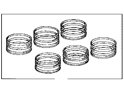 Toyota 13011-36020 Ring Set,  Piston