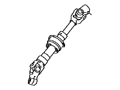 Toyota 45220-48170 Shaft Assy,  Steering Intermediate