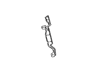 Toyota 86212-48060 Bracket,  Radio Receiver,  NO.2